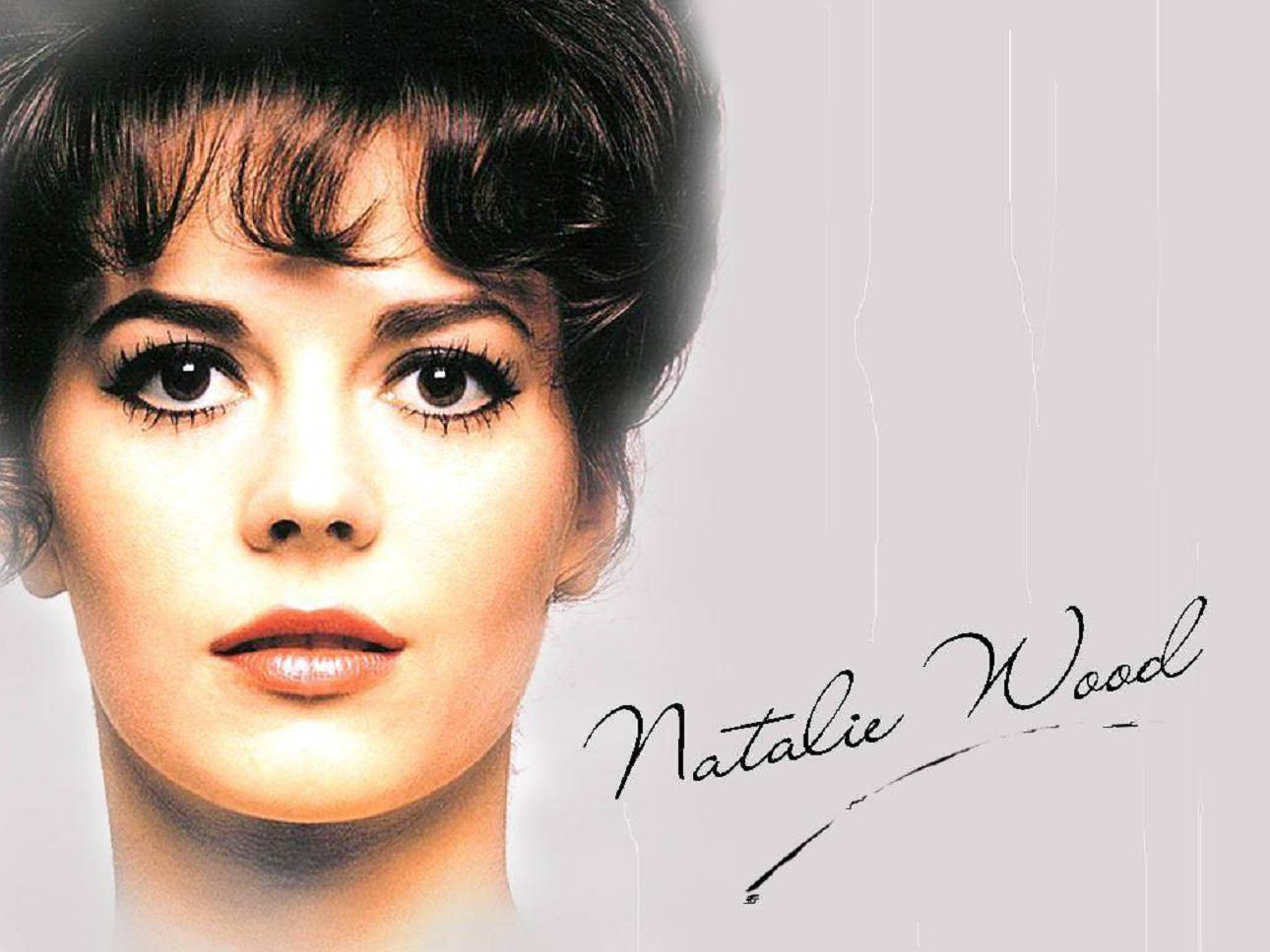 Young American Actress Natalie Wood Background