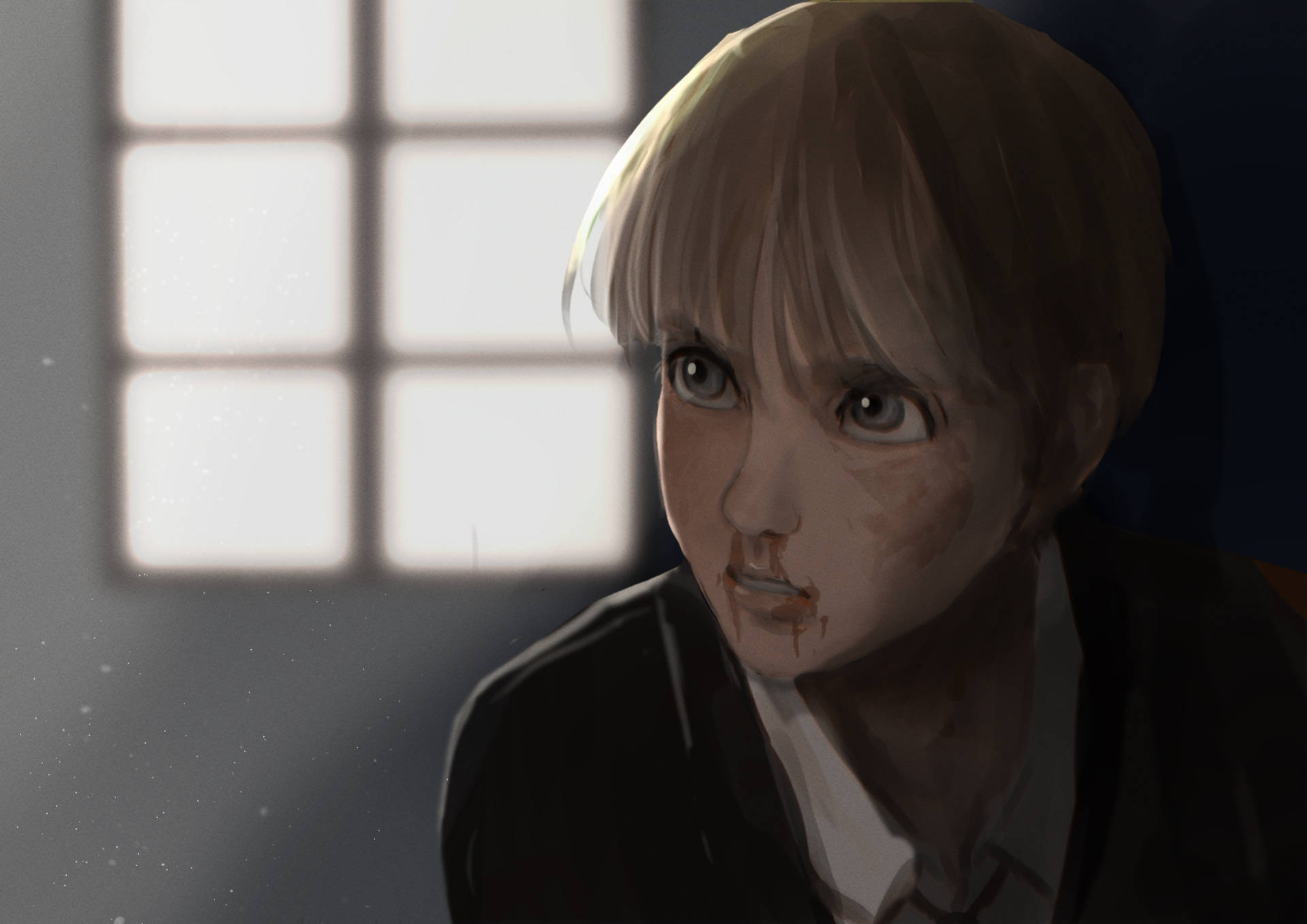 Young Armin Arlert Background