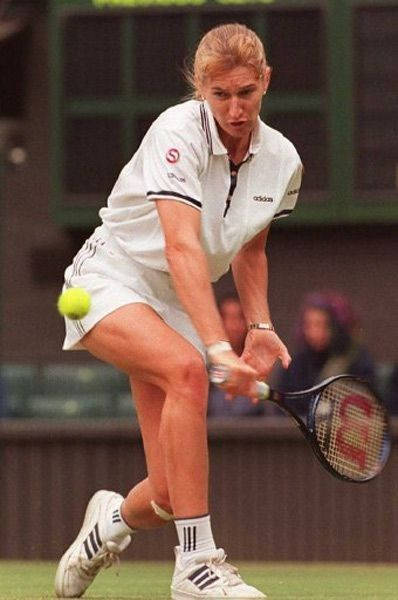 Young Athlete Steffi Graf