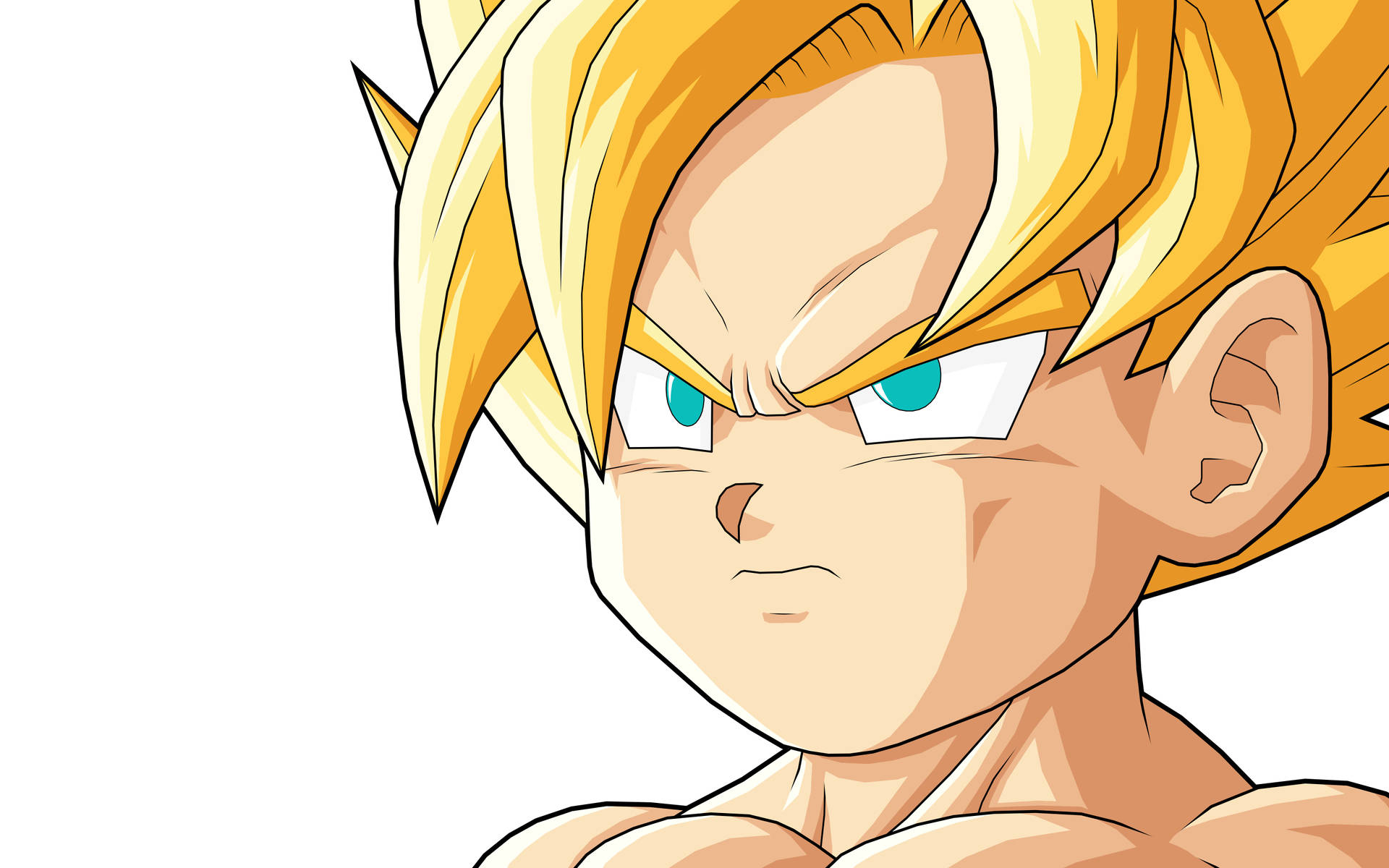 Young Awesome Goku Background