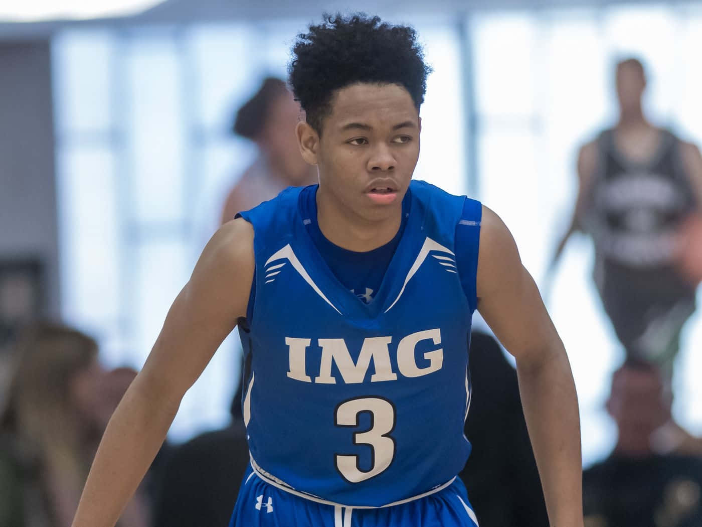 Young Basketball Player I M G Academy