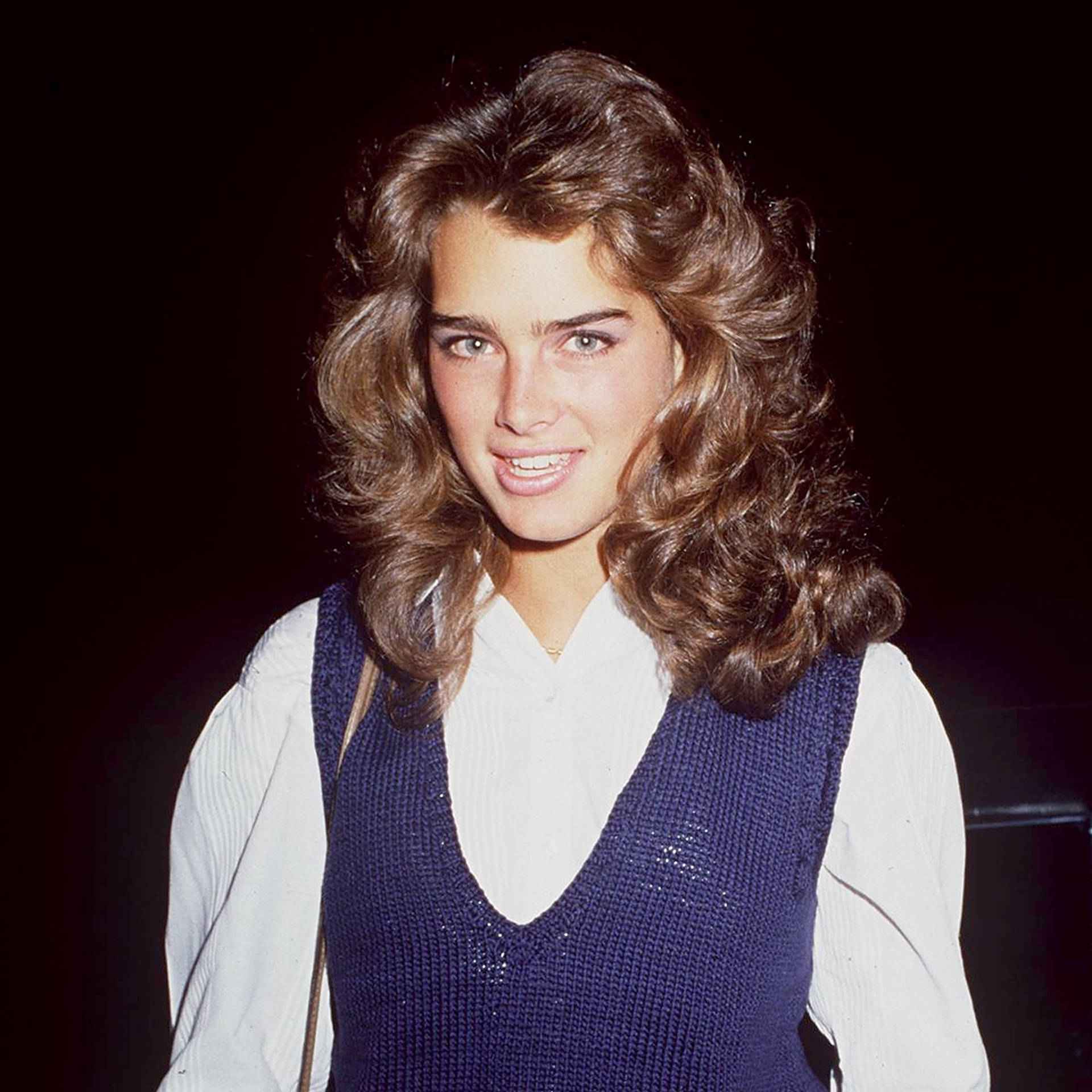 Young Brooke Shields Background