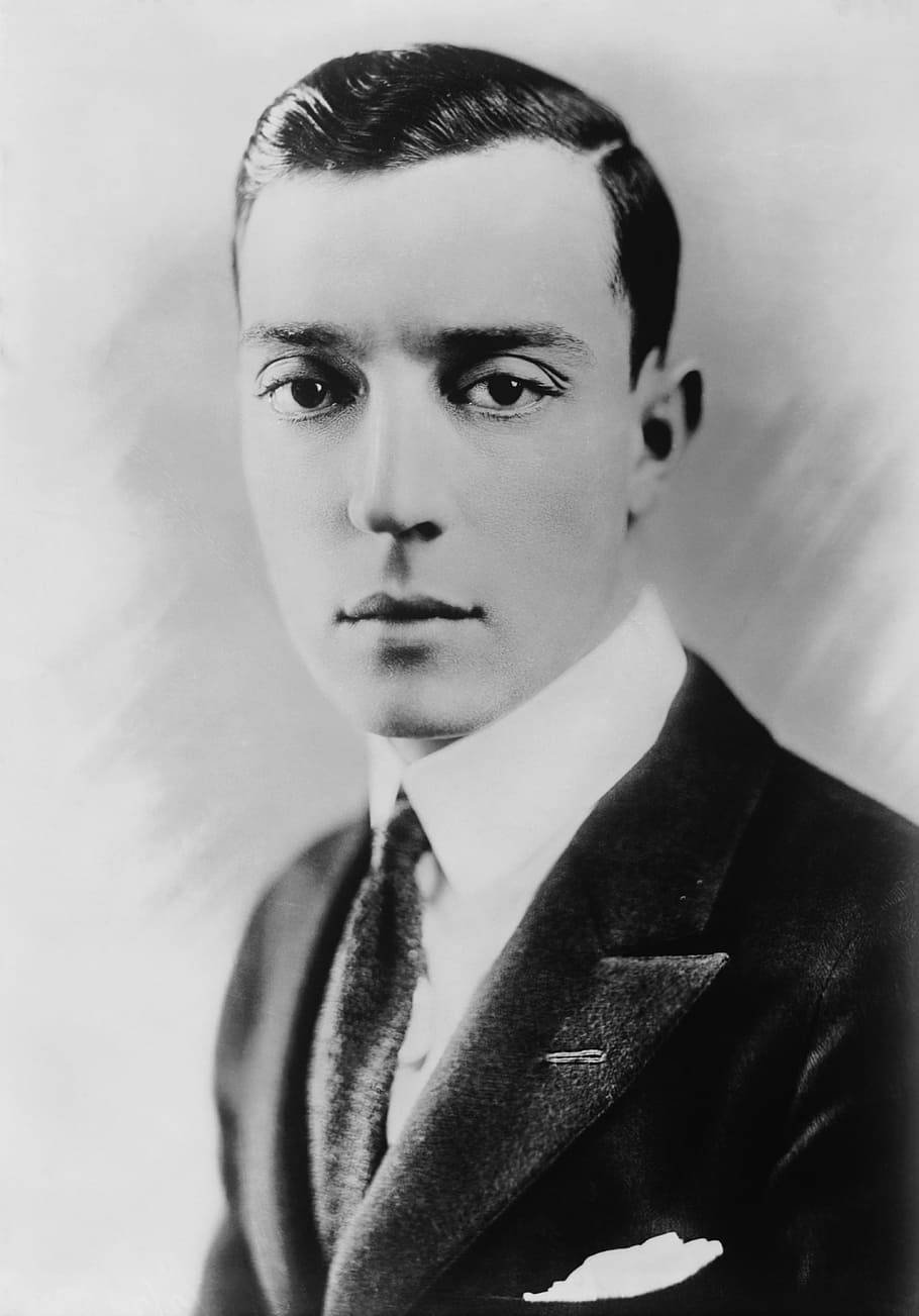 Young Comedy Actor Buster Keaton Background