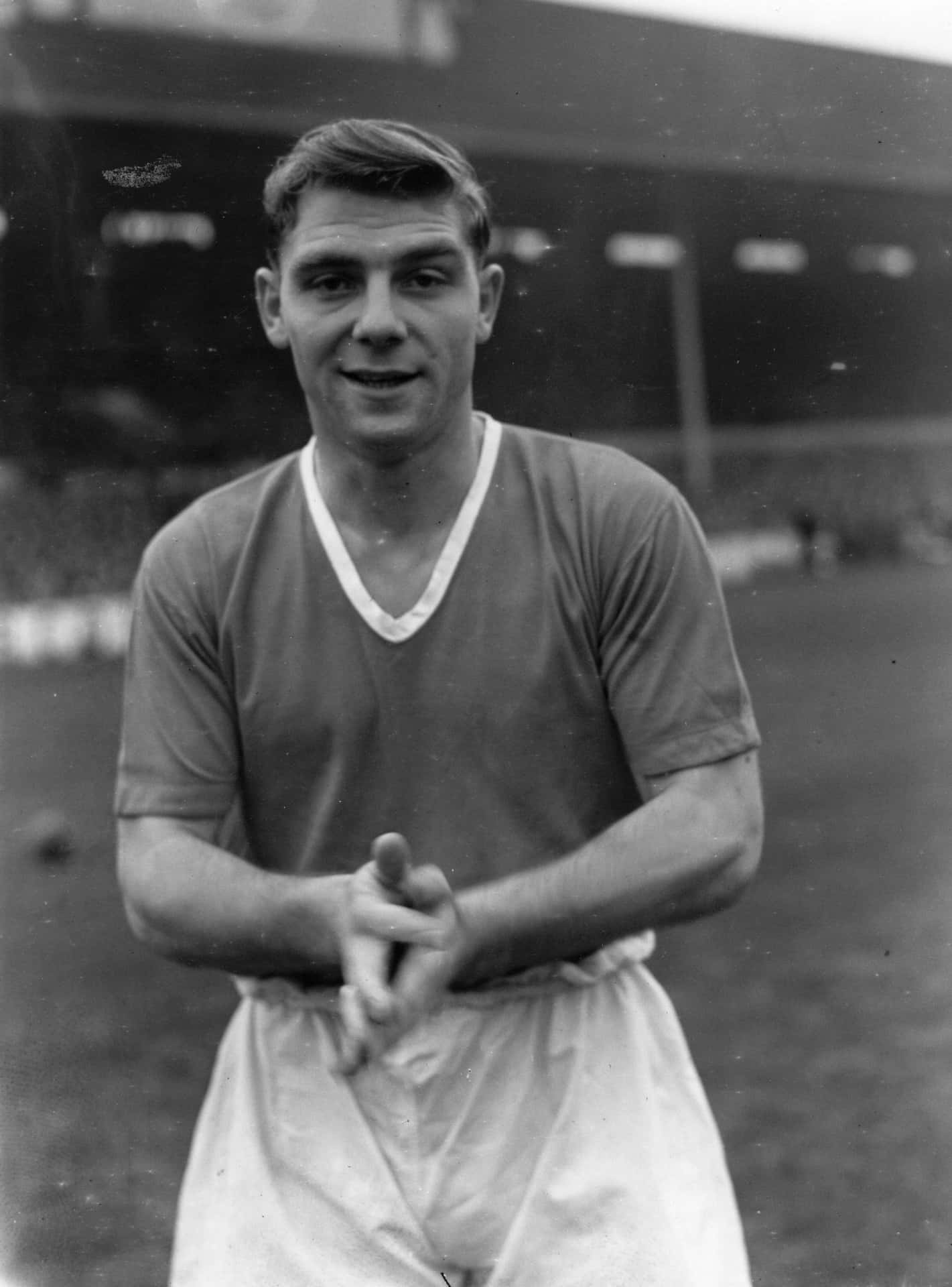 Young English Footballer Duncan Edwards Background