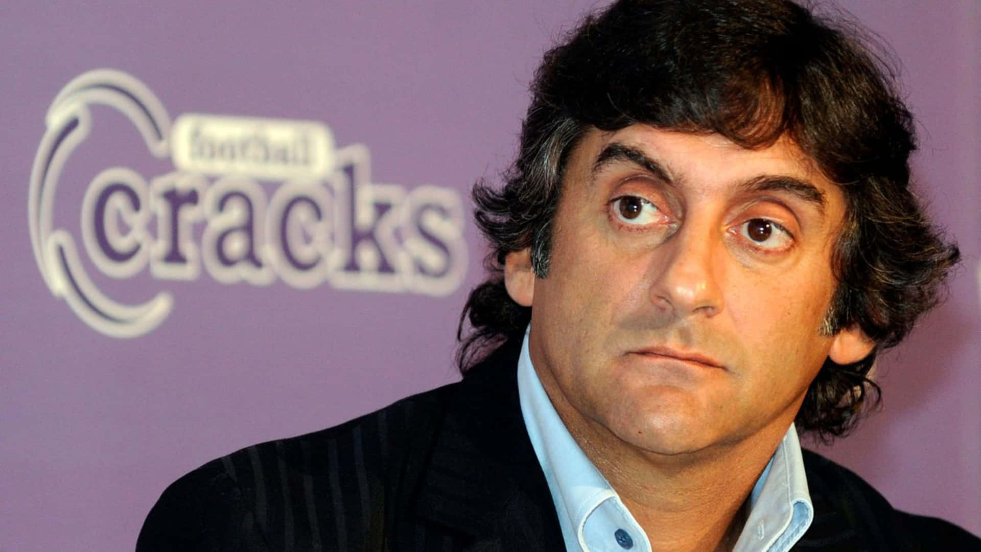 Young Enzo Francescoli Football Presscon Background