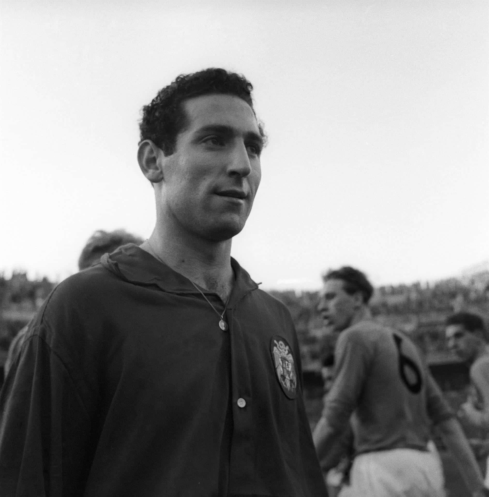 Young Francisco Gento Or Also Known As Paco Gento Background
