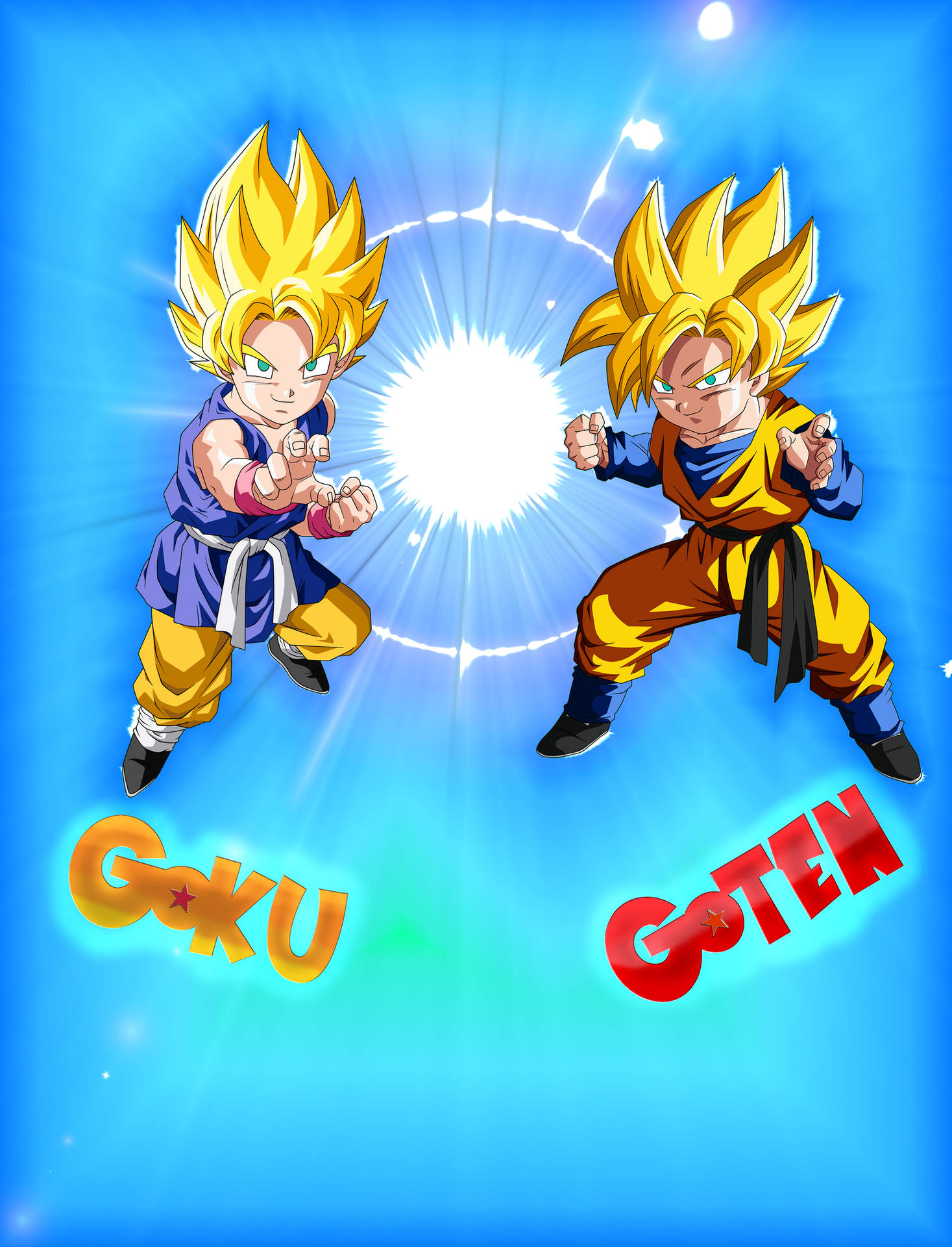 Young Goku And Goten