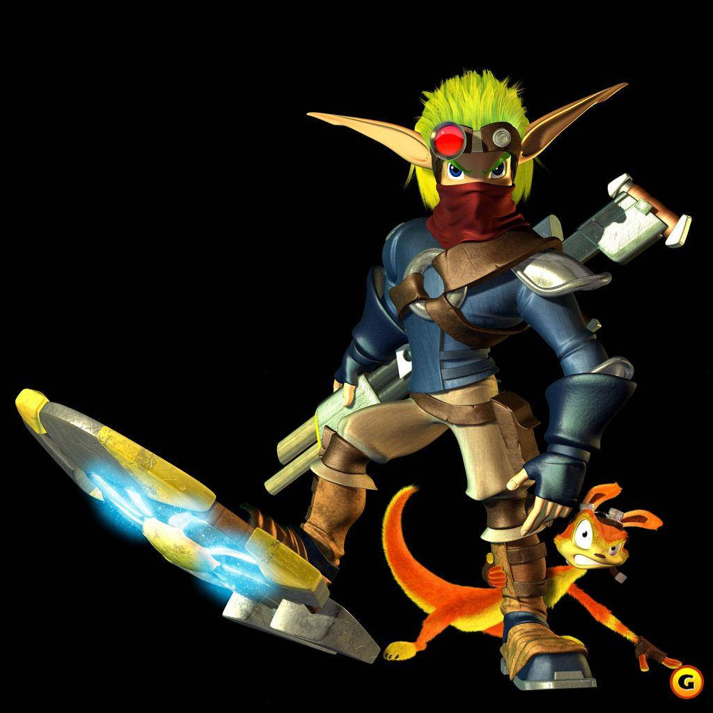 Young Heroes - Jak And Daxter Background