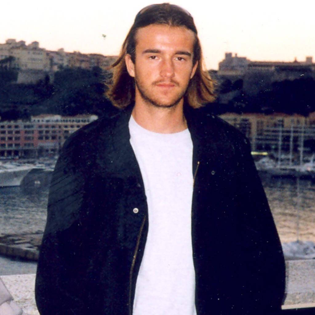 Young Ivan Ljubicic Long Hair Background