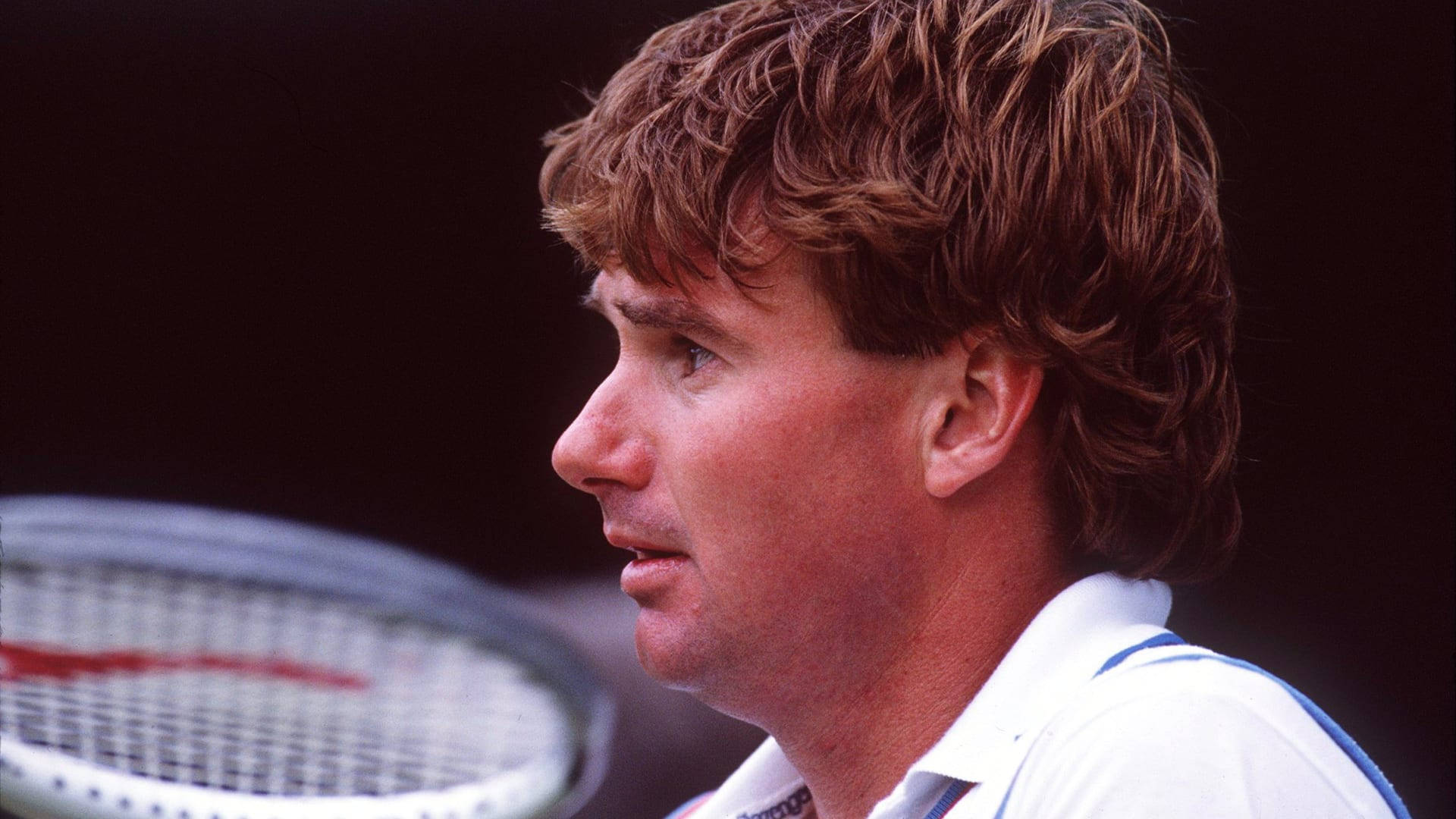 Young Jimmy Connors In His Prime Background