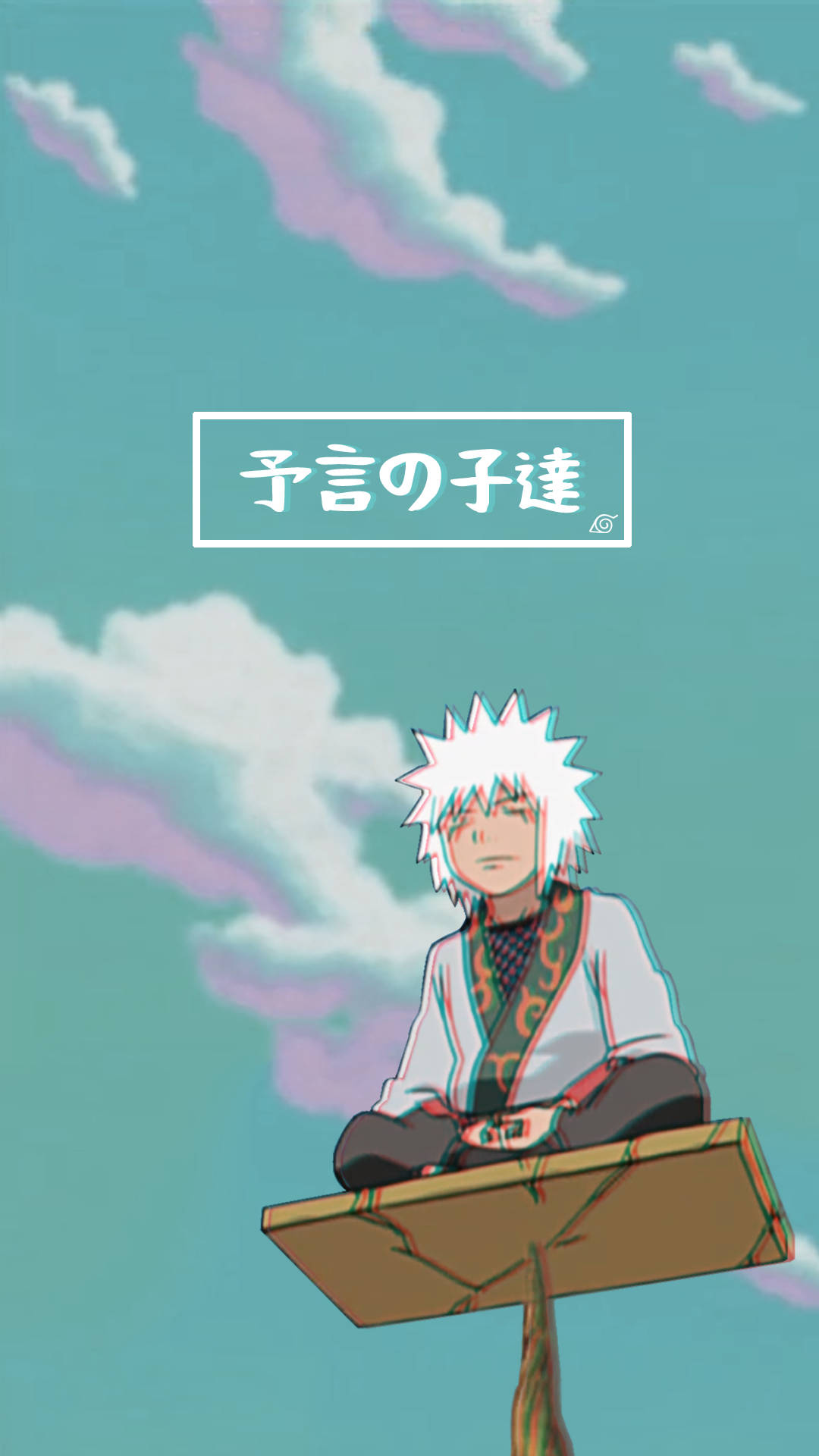 Young Jiraiya Aesthetic Naruto Digital Art Background