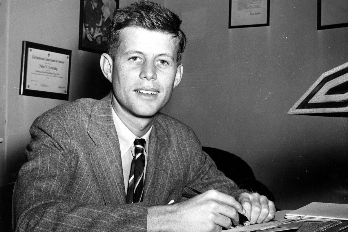 Young John F. Kennedy Background