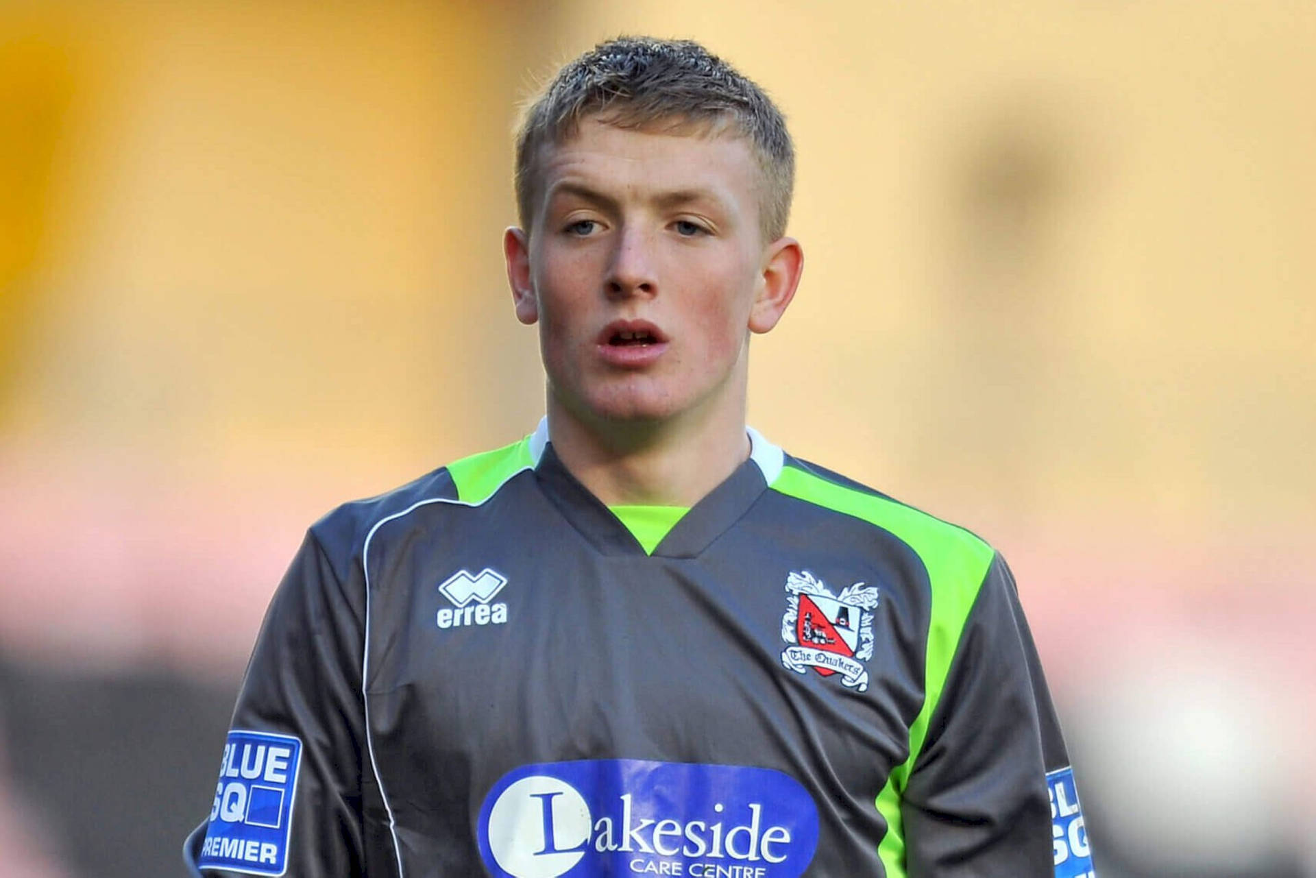 Young Jordan Pickford Background