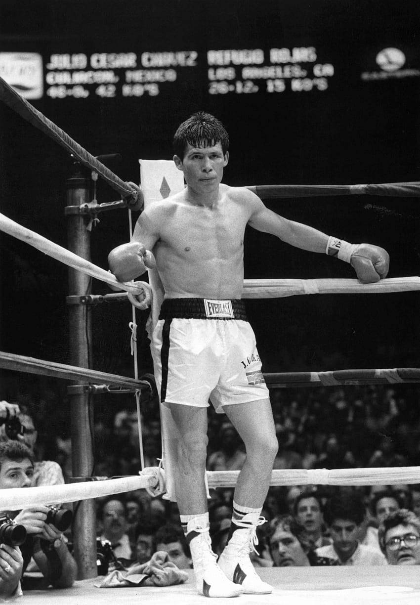 Young Julio Cesar Chavez