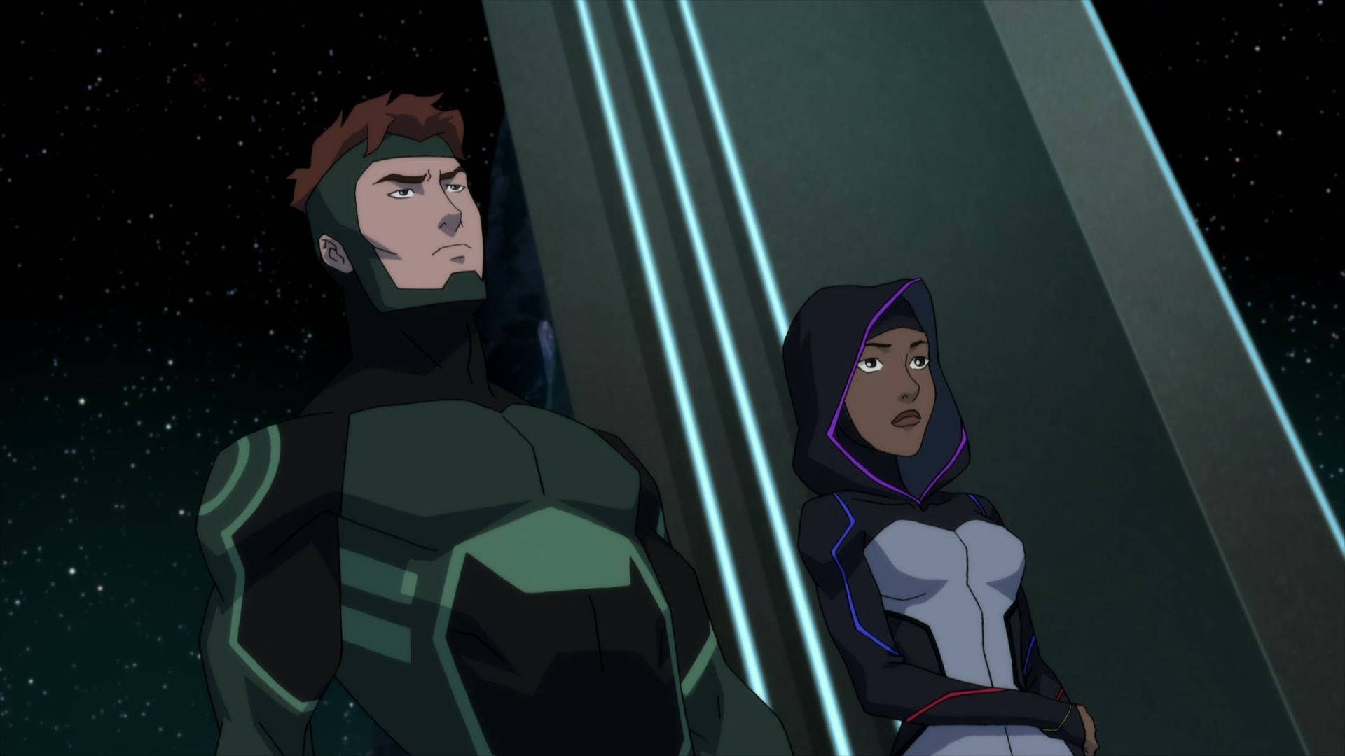 Young Justice Geo-force Halo
