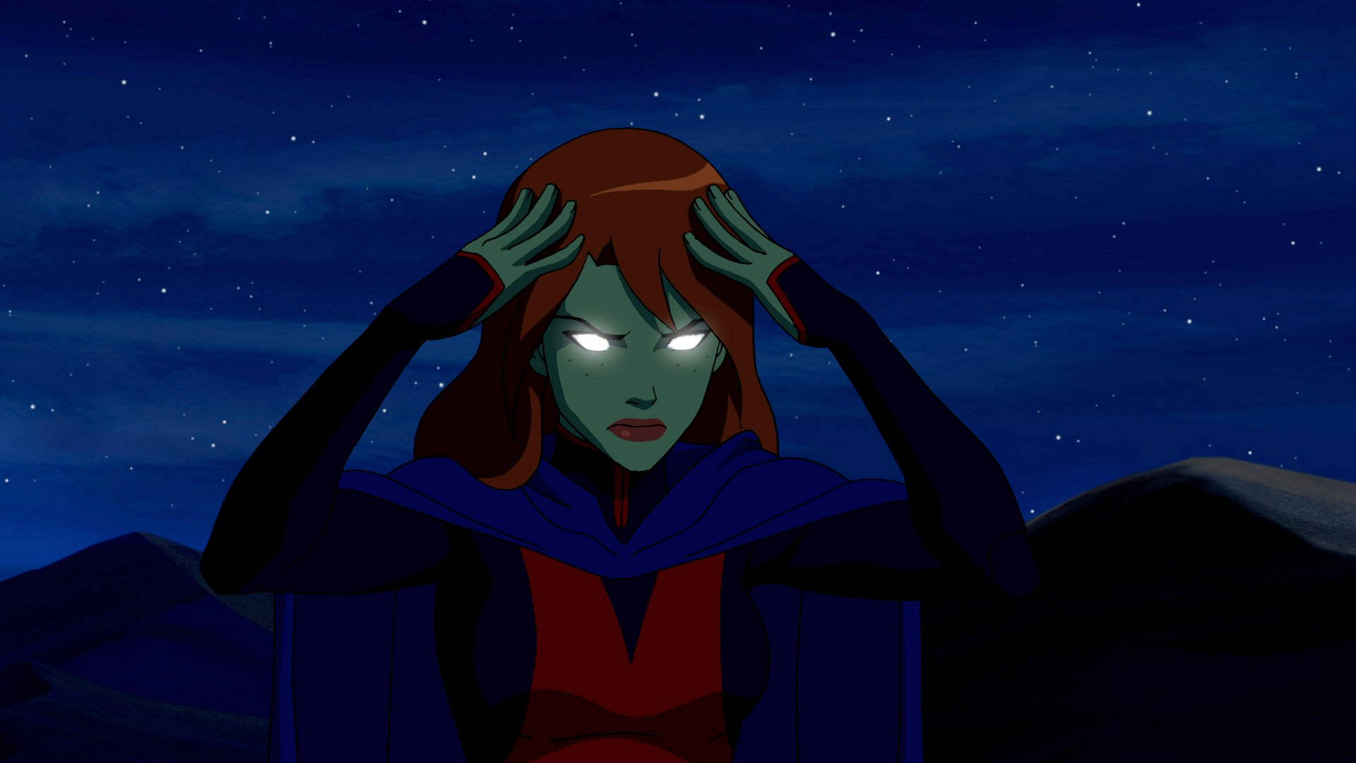 Young Justice Heroine Miss Martian Background