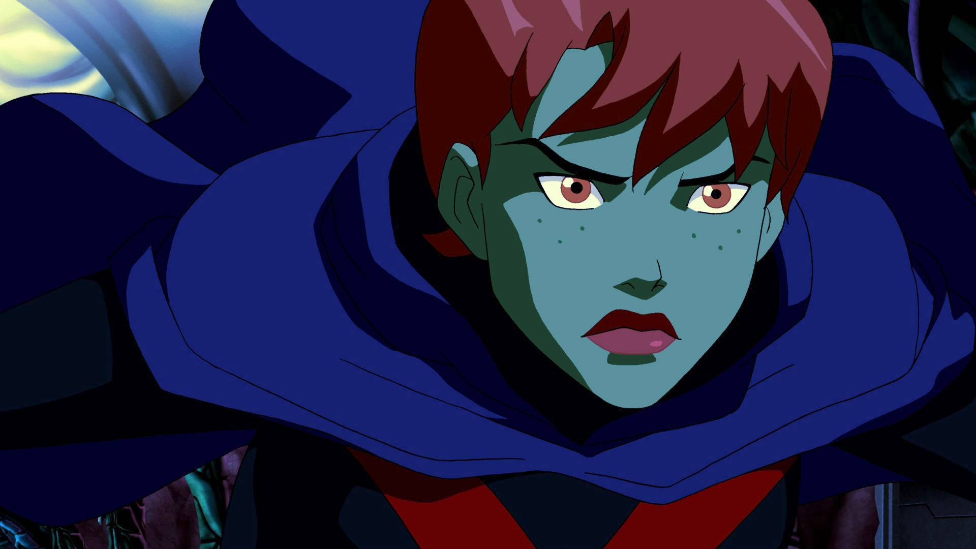 Young Justice Miss Martian Flight Background