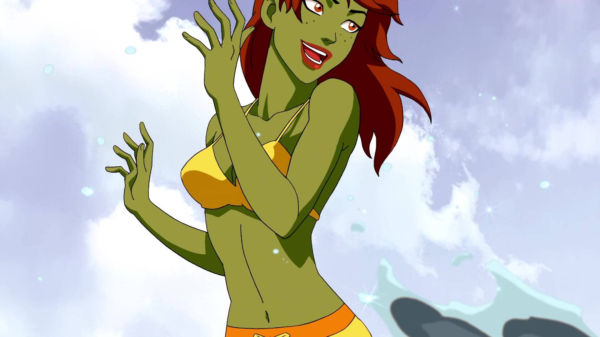Young Justice Miss Martian Background