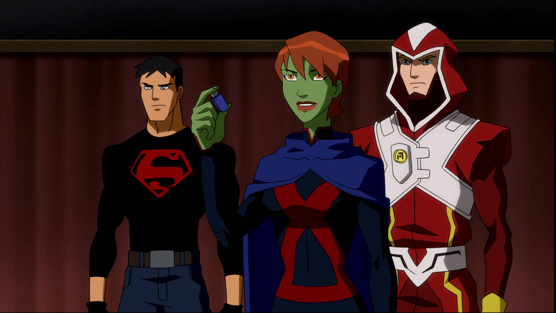 Young Justice Miss Martian Scene Background