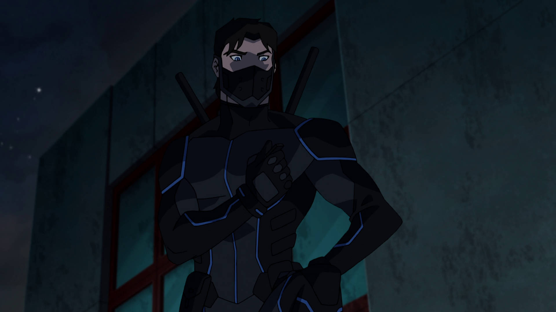 Young Justice Nightwing Stealth Suit