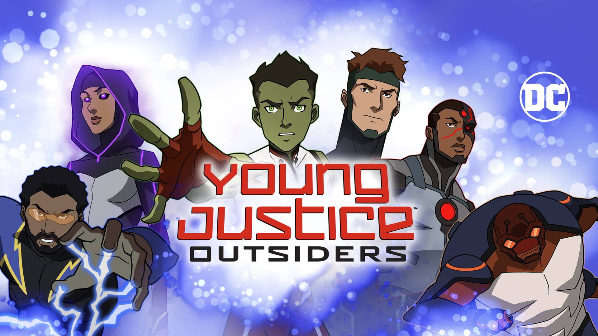 Young Justice Outsiders Title Poster