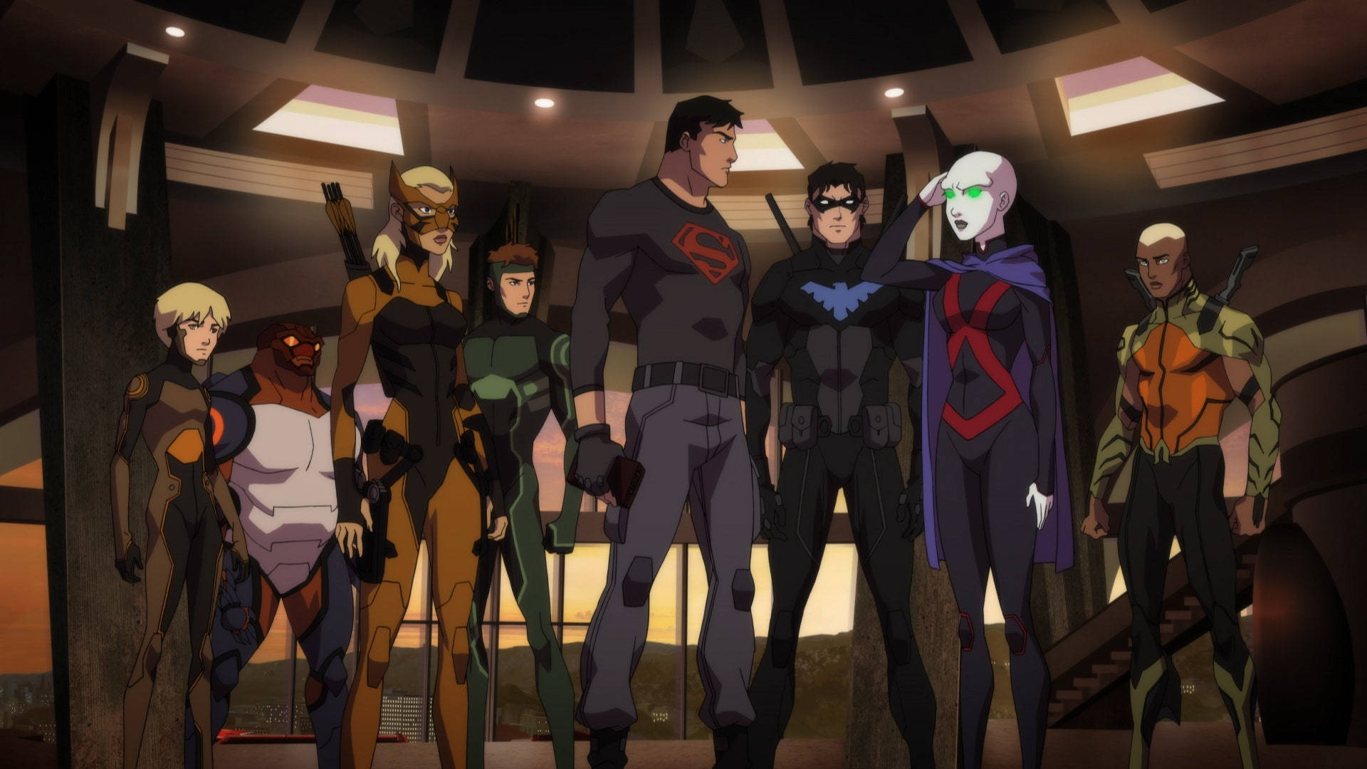 Young Justice S4 Team Background