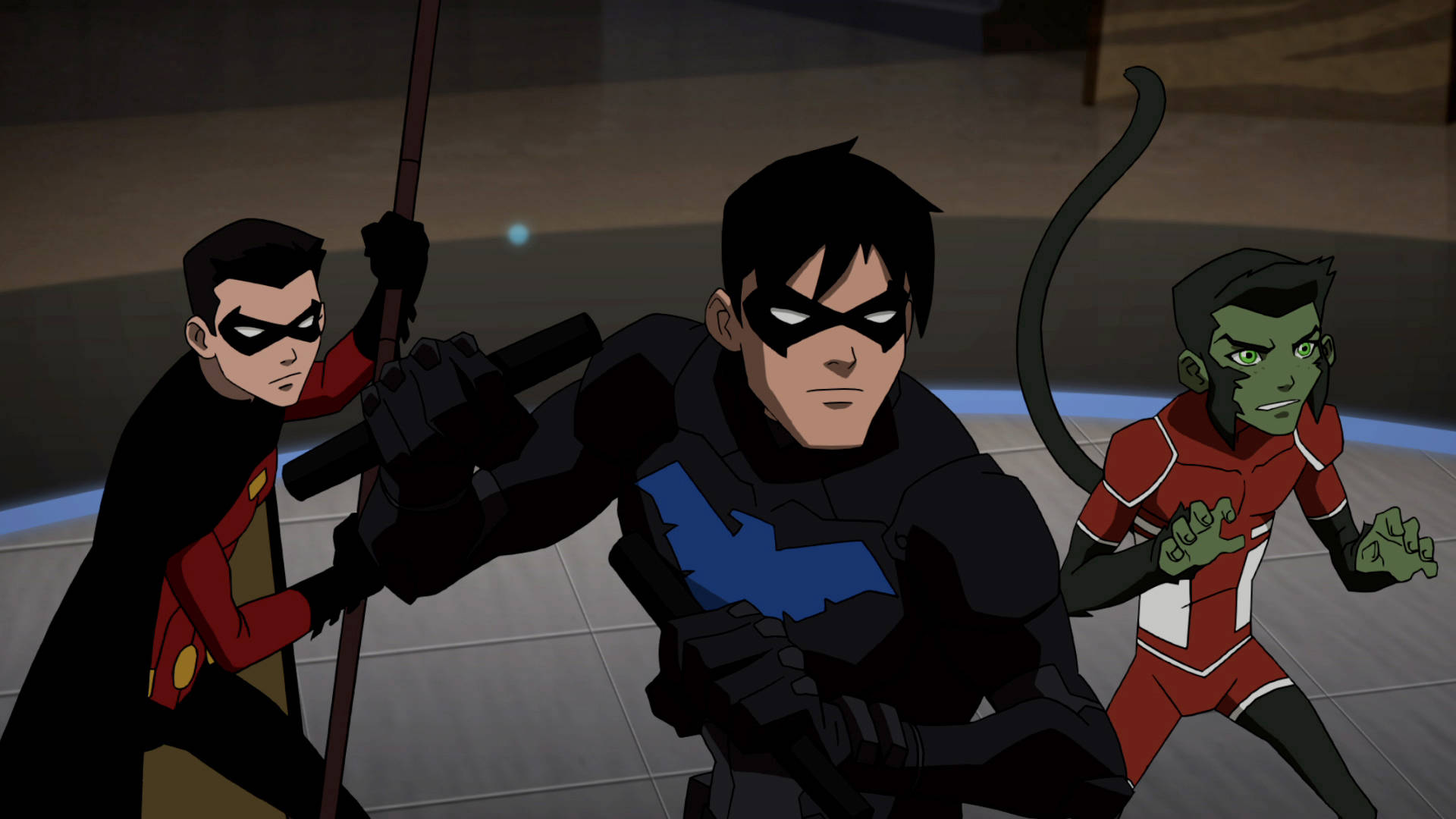 Young Justice Season 2 Scene Background