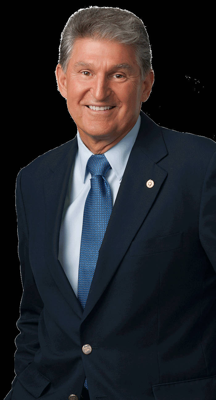 Young Looking Joe Manchin Background