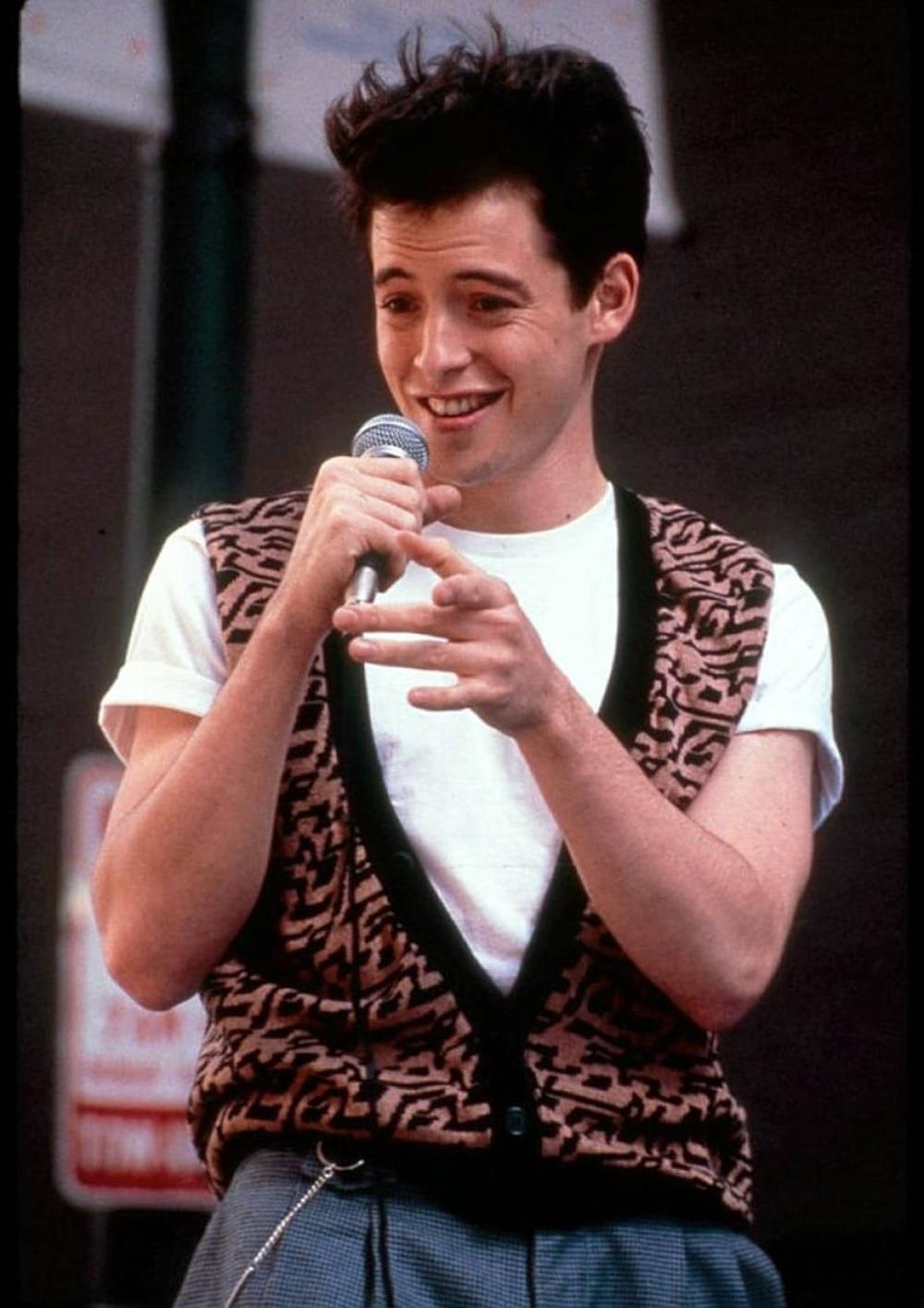 Young Matthew Broderick American Actor