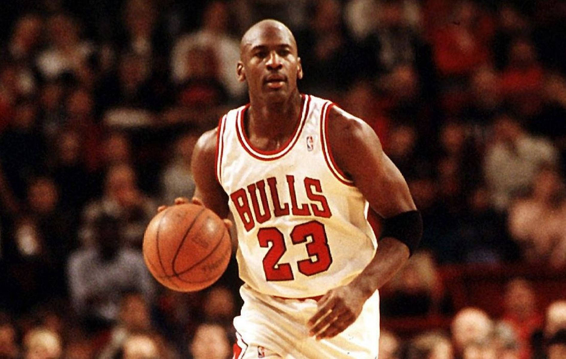 Young Michael Jordan Basketball Sport Background