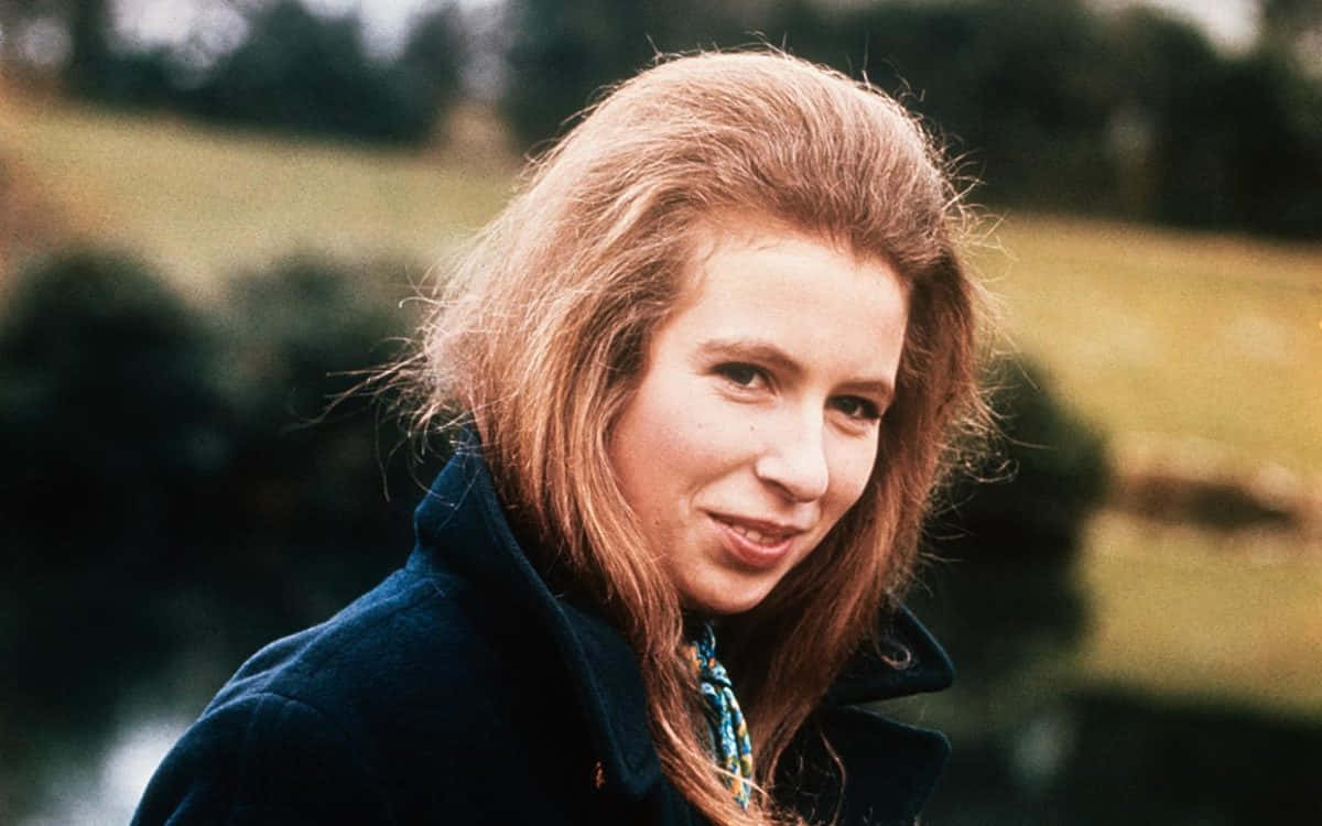 Young Princess Anne In 1970