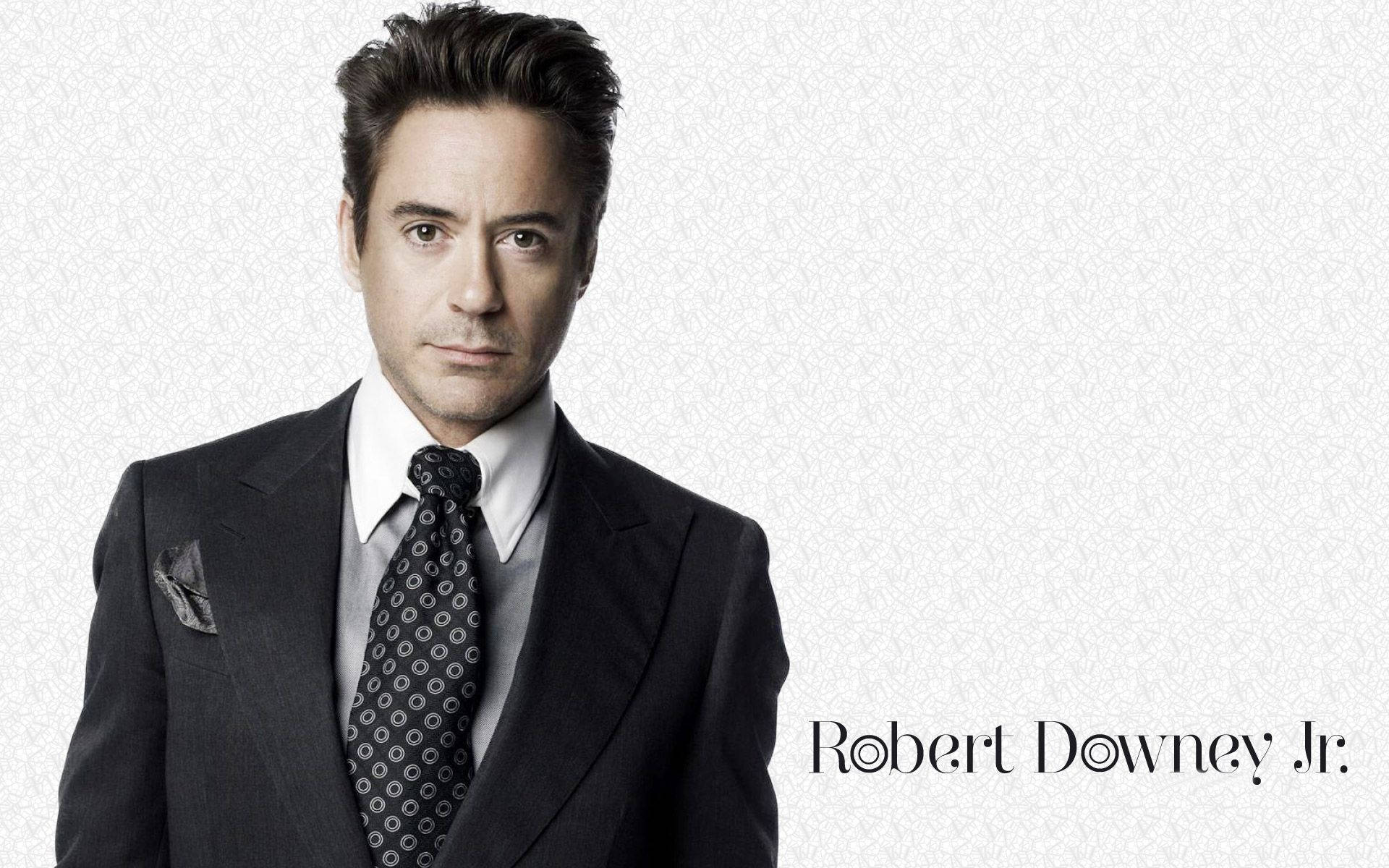 Young Robert Downey Jr. Well Dressed Background