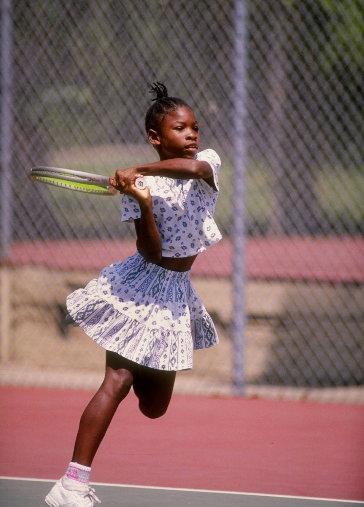 Young Serena Williams Background