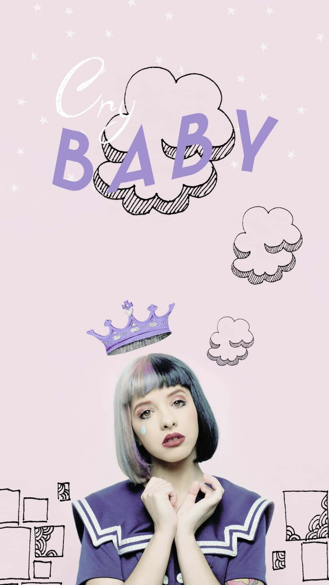 Young Singer-songwriter Melanie Martinez Looking Gorgeous With Her Signature Edgy Hairstyle. Background