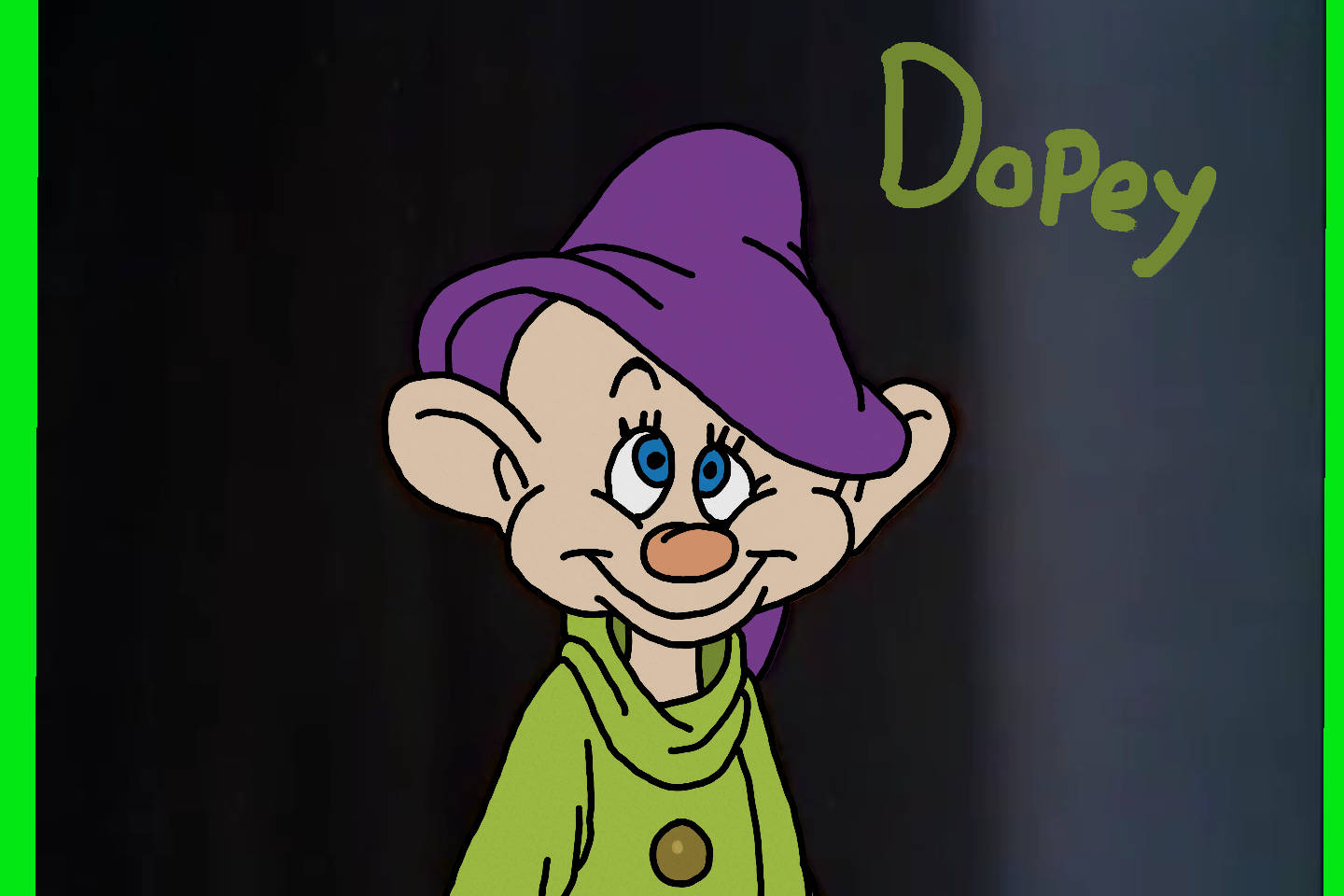 Young Smiling Dopey Dwarf
