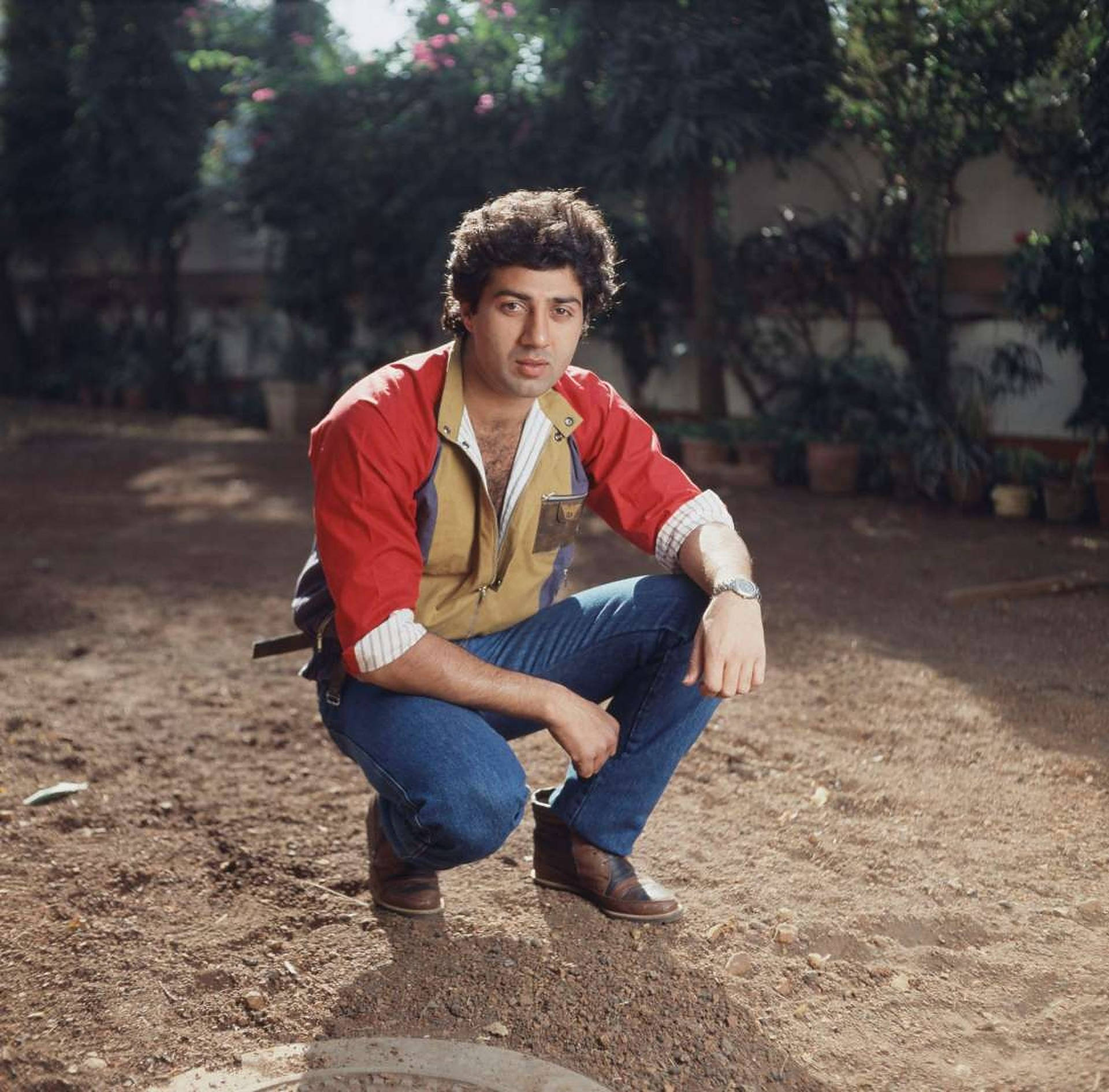Young Sunny Deol Background