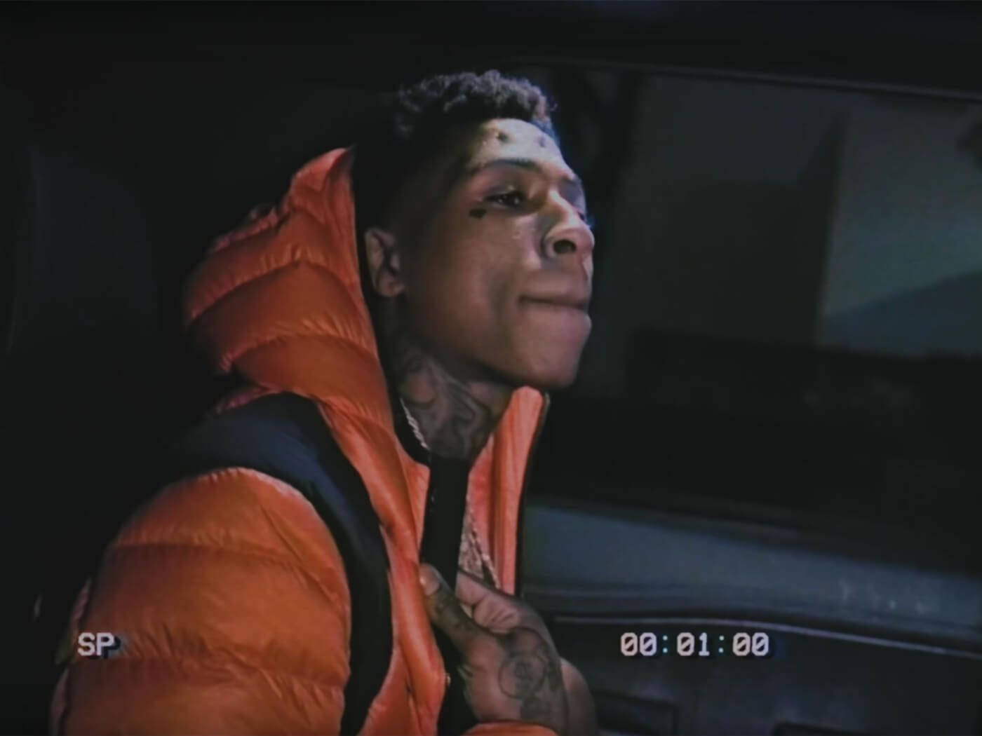 Youngboy Never Broke Again In Hooded Jacket Background