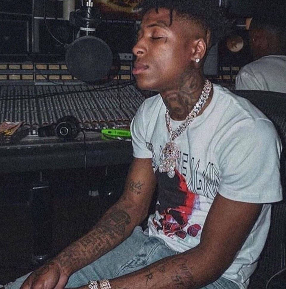 Youngboy Never Broke Again Recording In Studio Background