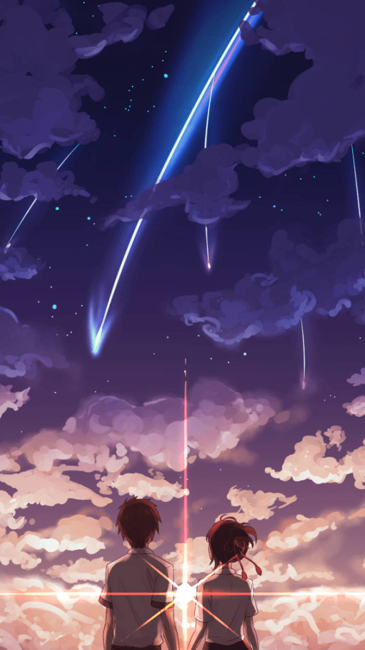 Your Name Iphone Meteors Sweet Moment