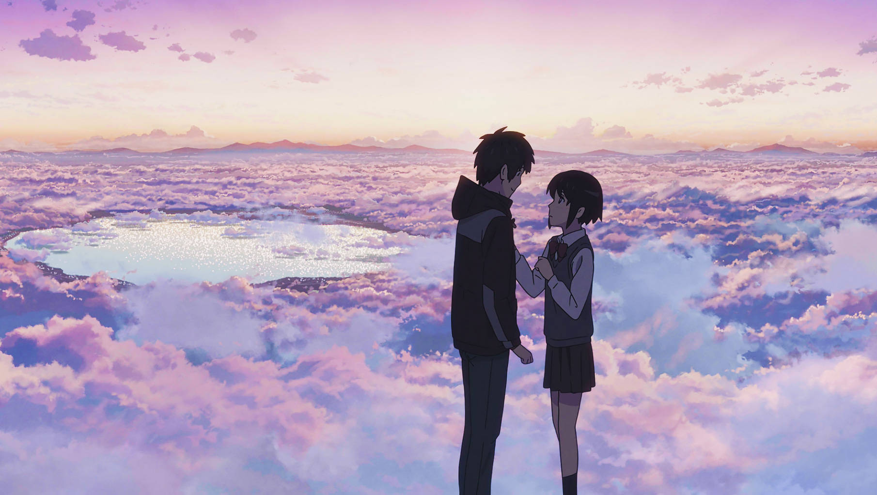 Your Name Makoto Shinkai Aesthetic Background
