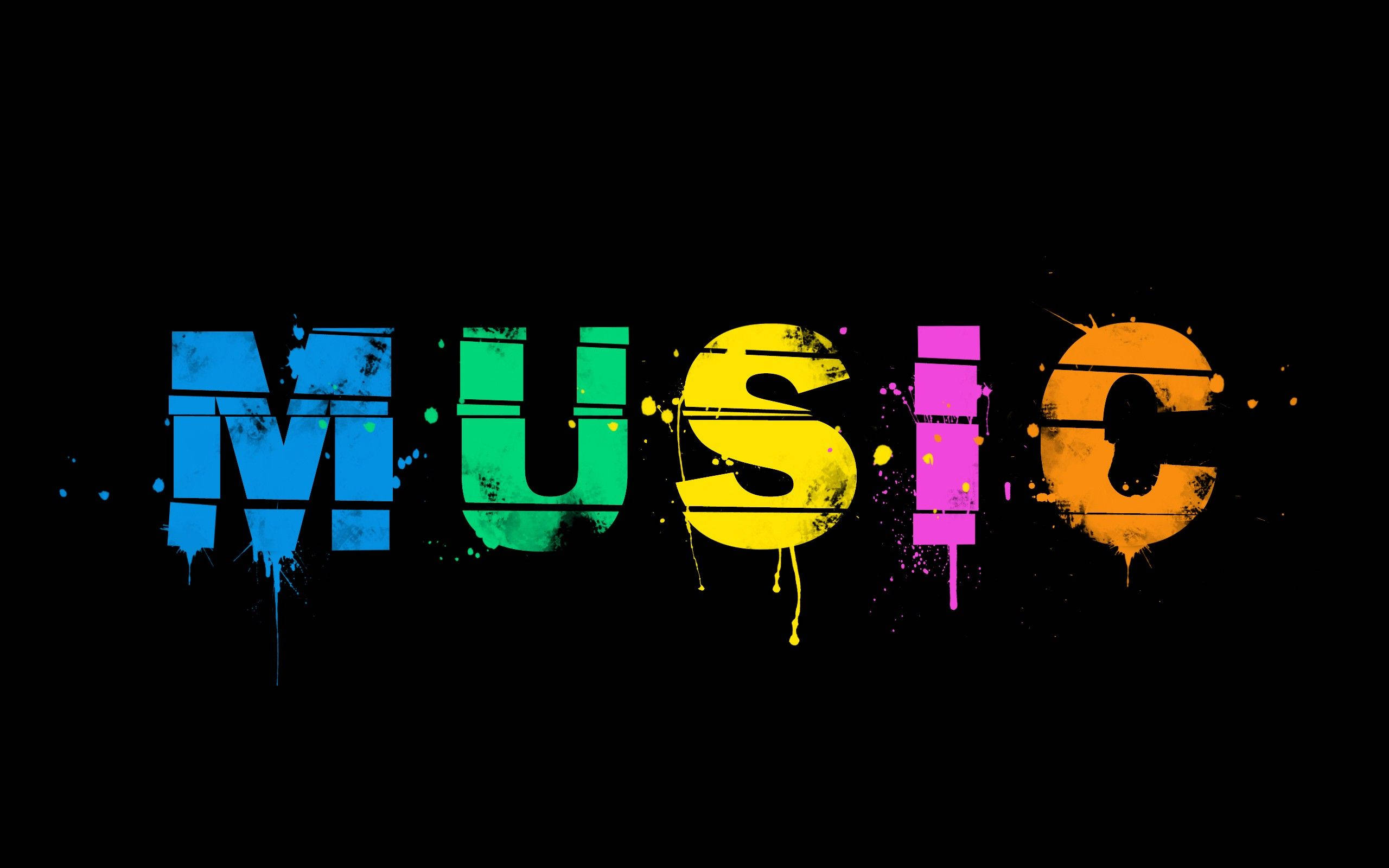 Youtube Cover Colorful Music Painted Logo