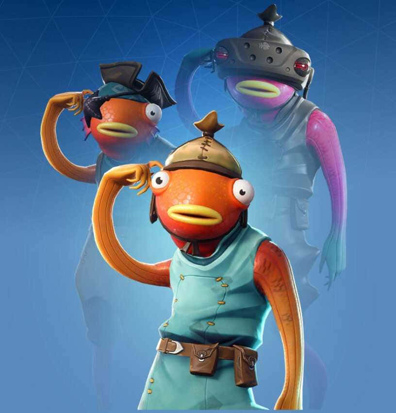 Youtube Gamer Tiko Featuring Fishstick Skin Background