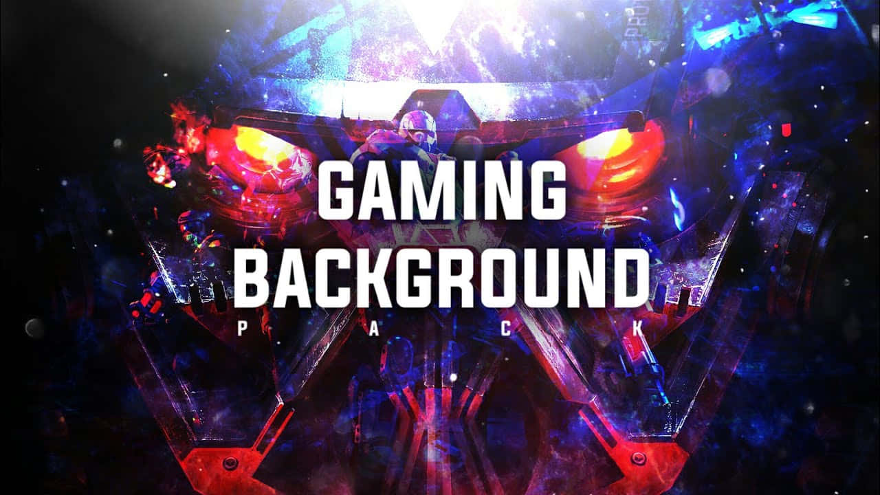 Youtube Gaming Colorful Lights Background