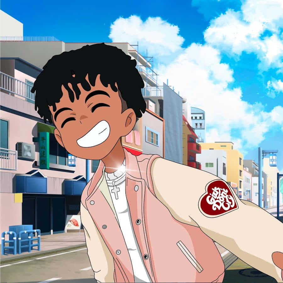 Youtube Star Prettyboyfredo Cartoon Art Background