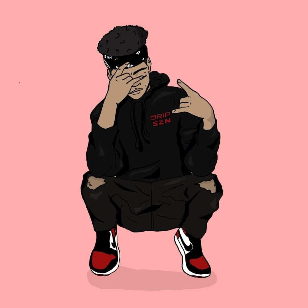 Youtube Star Prettyboyfredo Vector Art Background