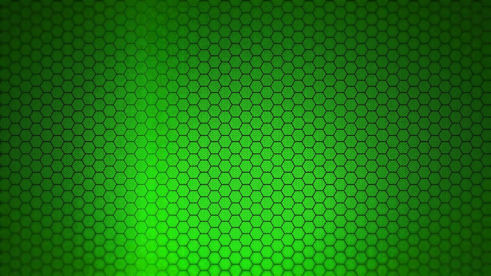Youtube Thumbnail Green Honeycomb