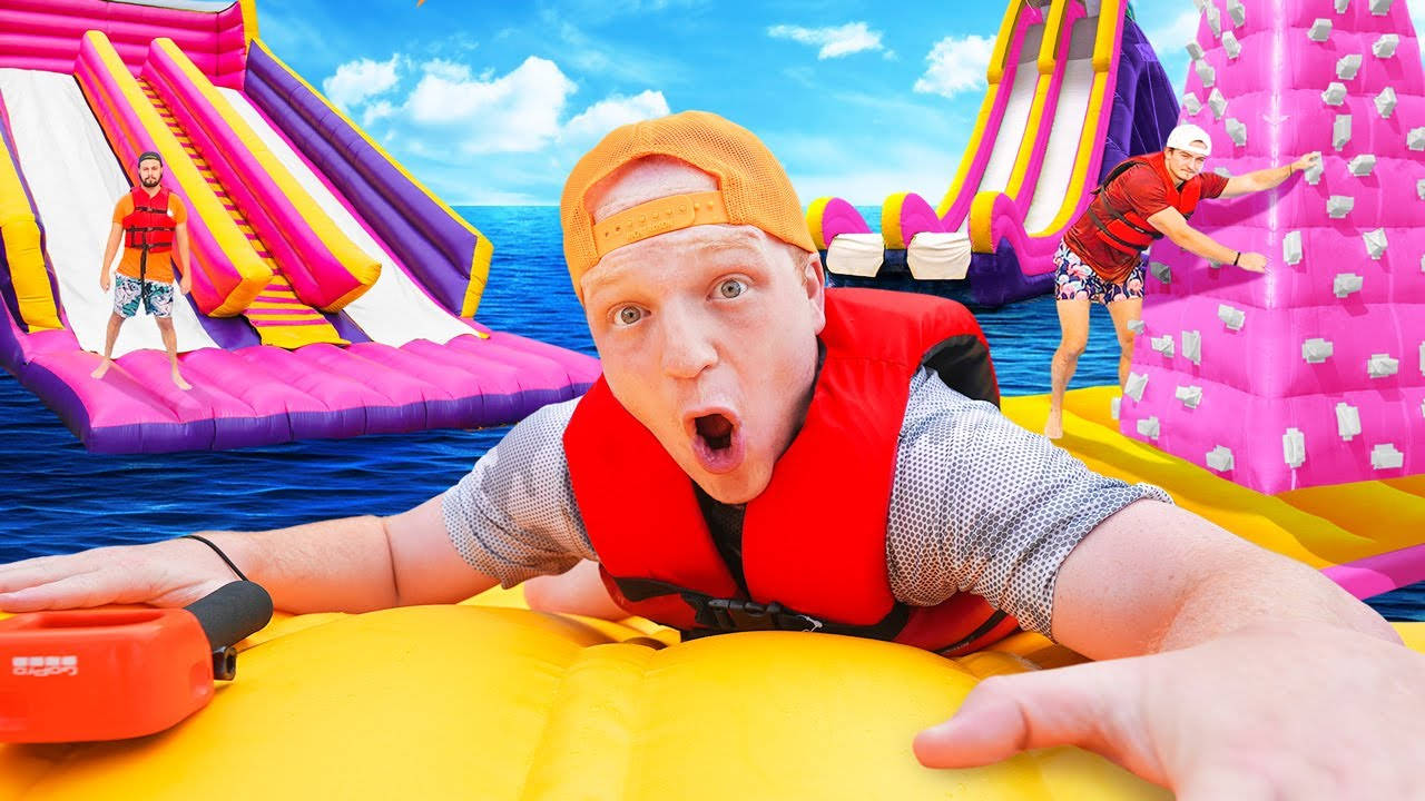Youtuber Unspeakable At A Water Park