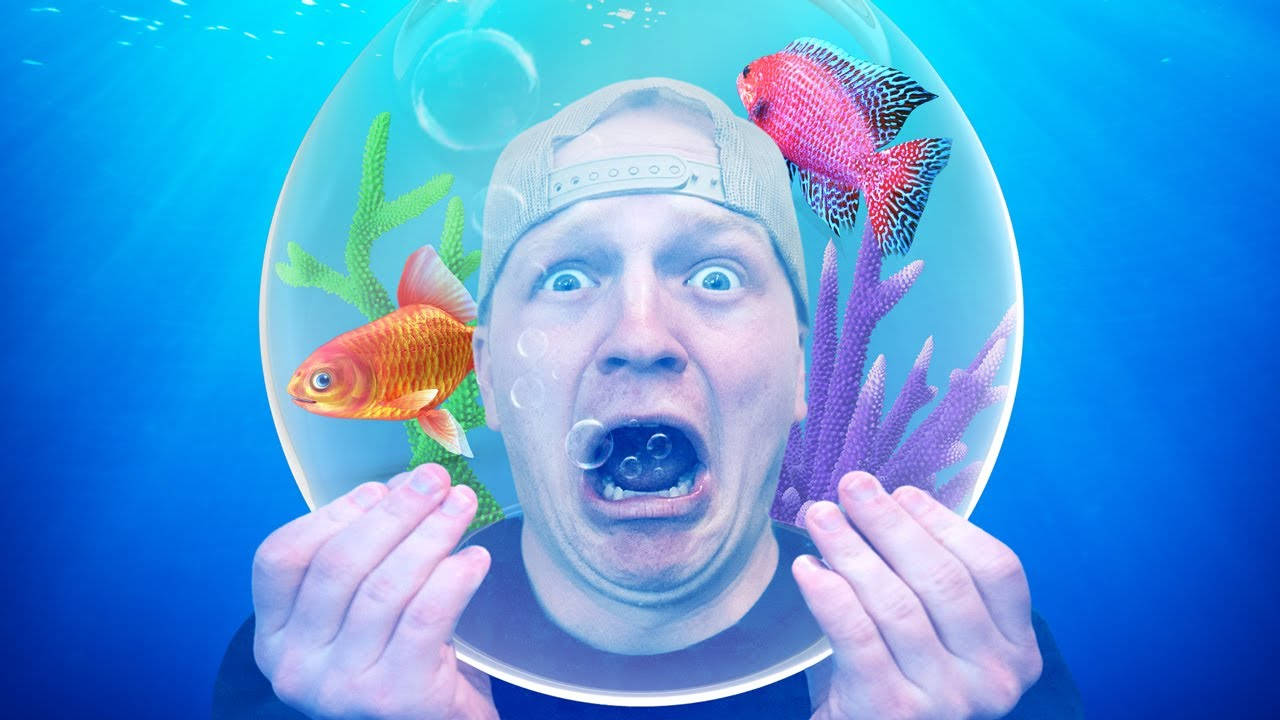 Youtuber Unspeakable In Fish Bowl