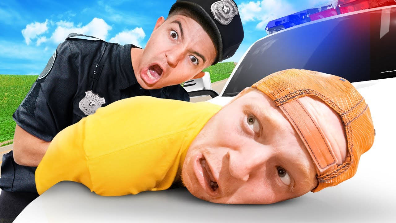 Youtuber Unspeakable With Police Man