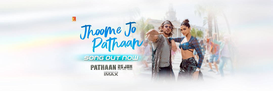 Yrf Music's Jhoome Jo Pathaan Background